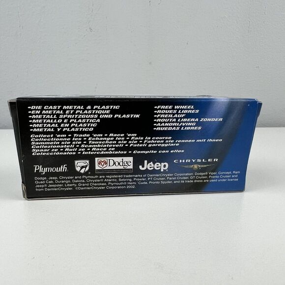 Maisto Transit Authority Chrysler GT Cruiser 01 Grey  1:64 2002 - Picture 3 of 6